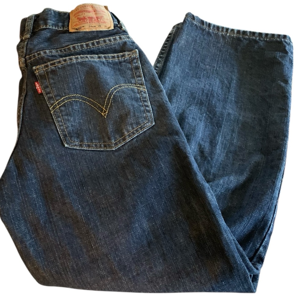 Levi's 550 Relaxed Fit Boys Jeans 14 Slim